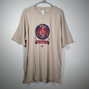 Vintage 2000s Y2K Disney World Magic Music Days tee XL